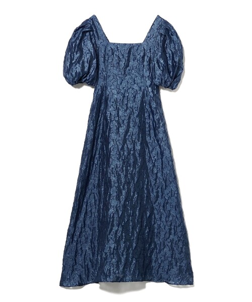 Demi-Luxe BEAMS(デミルクス ビームス)の「BEAMS SALON / パフブーケ ドレス【セレモニー・オケージョン】(ワンピース・レディース・ブラック/ネイビー/オフホワイト/ホワイト系その他7/ブルー系その他3・38/36)」の13枚目の写真