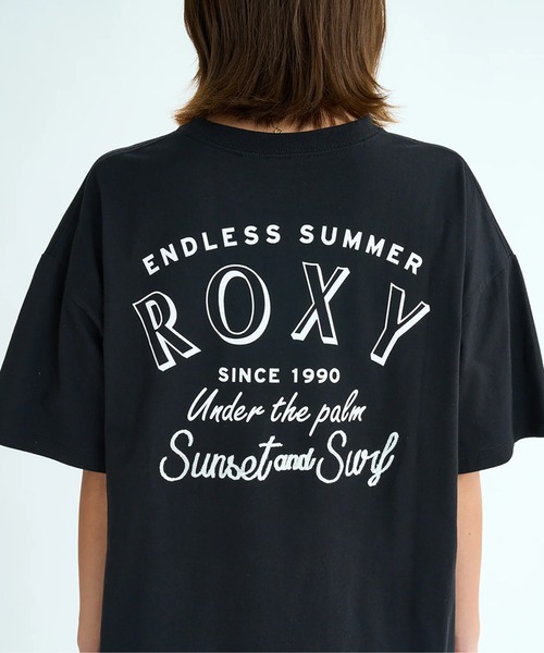 ROXY(ロキシー)の「AMAZING PLACES/ロキシーバックプリント半袖ワンピース(ワンピース・レディース・ブラック/ナチュラル・MEDIUM/SMALL/LARGE)」の4枚目の写真