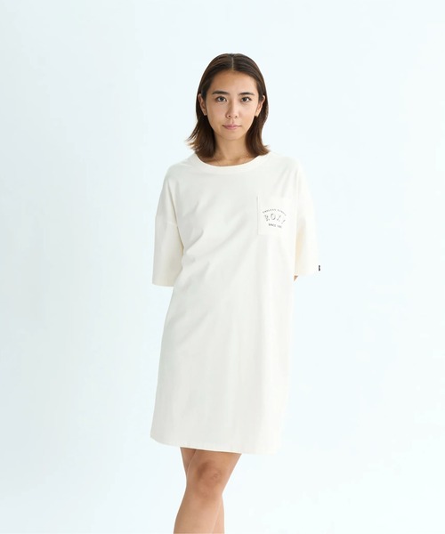 ROXY(ロキシー)の「AMAZING PLACES/ロキシーバックプリント半袖ワンピース(ワンピース・レディース・ブラック/ナチュラル・MEDIUM/SMALL/LARGE)」の13枚目の写真