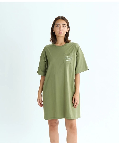 ROXY(ロキシー)の「AMAZING PLACES/ロキシーバックプリント半袖ワンピース(ワンピース・レディース・ブラック/ナチュラル/グリーン・MEDIUM/SMALL/LARGE)」の21枚目の写真