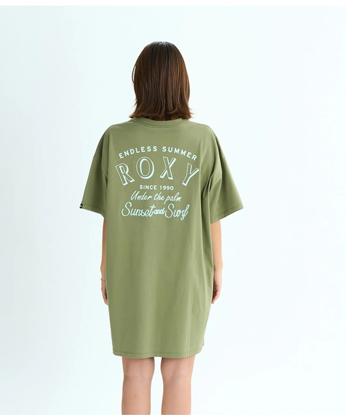 ROXY(ロキシー)の「AMAZING PLACES/ロキシーバックプリント半袖ワンピース(ワンピース・レディース・ブラック/ナチュラル/グリーン・MEDIUM/SMALL/LARGE)」の22枚目の写真
