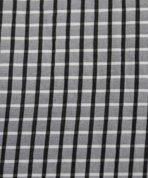 CLETTE(クレット)の「フリルデザインキャミワンピース(ワンピース・レディース・チェック/ブラック・4L/3L/LL)」の5枚目の写真