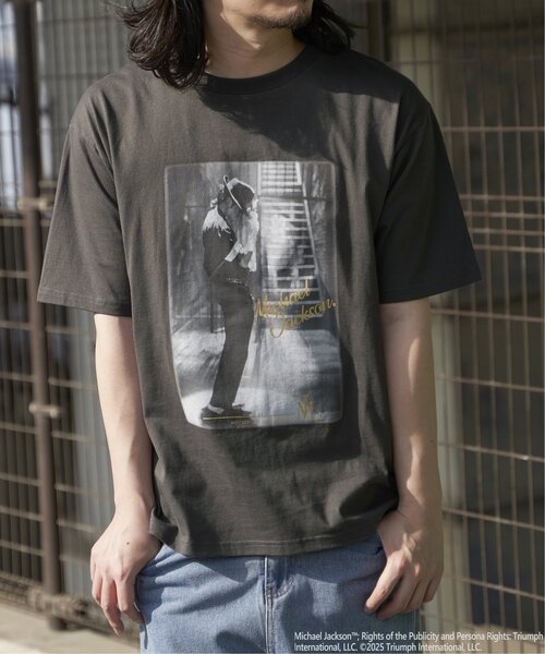 Michael Jackson マイケル・ジャクソン ゴールド箔プリントTee