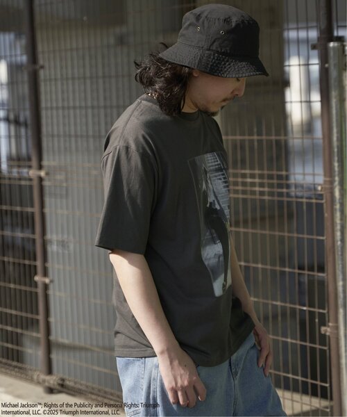 VENCEEXCHANGE（ヴァンスエクスチェンジ）の「Michael Jackson マイケル・ジャクソン ゴールド箔プリントTee（Tシャツ/カットソー・メンズ・チャコール/ブラック・M/L/LL）」の22枚目の写真