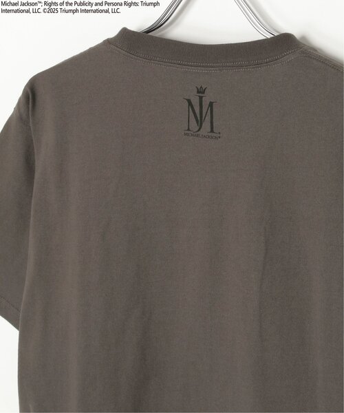Michael Jackson マイケル・ジャクソン ゴールド箔プリントTee Michael Jackson マイケル・ジャクソン ゴールド箔プリントTee
