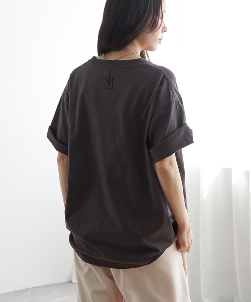 VENCEEXCHANGE（ヴァンスエクスチェンジ）の「Michael Jackson マイケル・ジャクソン ゴールド箔プリントTee（Tシャツ/カットソー・メンズ・チャコール/ブラック・M/L/LL）」の5枚目の写真