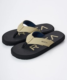 RVCA レディース ONSHORE BEACH SANDAL ファッションサンダル 【2025年夏モデル】/ルーカロゴビーサン(ビーチサンダル)