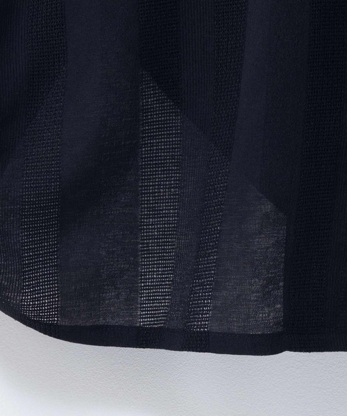 URBAN COLLECTION(アーバンコレクション)の「URBANCOLECTION カラミ織り ストライプ オープンカラーシャツ(シャツ/ブラウス・メンズ・ブルーグリーン/ブラック/ブラウン・S/M/L/XL)」の22枚目の写真
