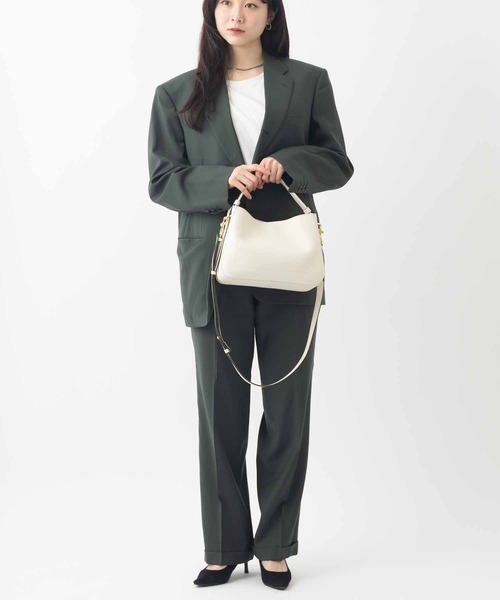 ABBEY MARKET(アビーマーケット)の「LORISTELLA ロリステッラ ハンドバッグ 『 2527 ARLET 』(ショルダーバッグ・レディース・グレイッシュベージュ/ブラック/ホワイト/クリーム・FREE)」の21枚目の写真