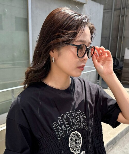 fredy emue（フレディエミュ）の「セルボストンサングラス（サングラス・レディース・ブラウン系その他/ブラック/ブラック系その他・FREE）」の8枚目の写真