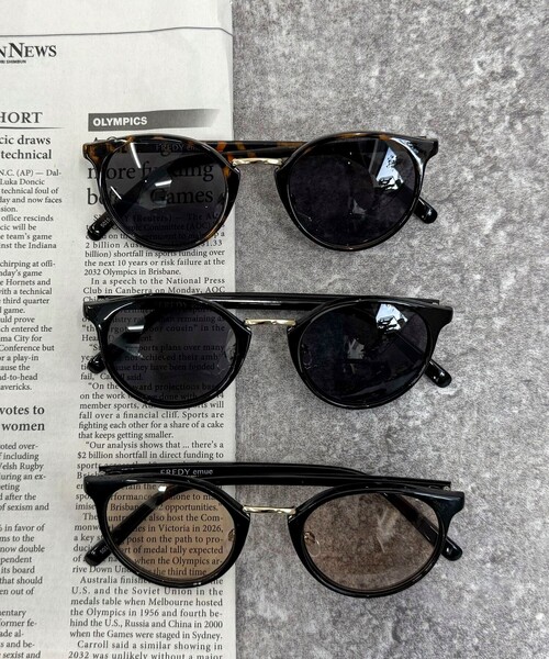 fredy emue（フレディエミュ）の「セルボストンサングラス（サングラス・レディース・ブラウン系その他/ブラック/ブラック系その他・FREE）」の11枚目の写真