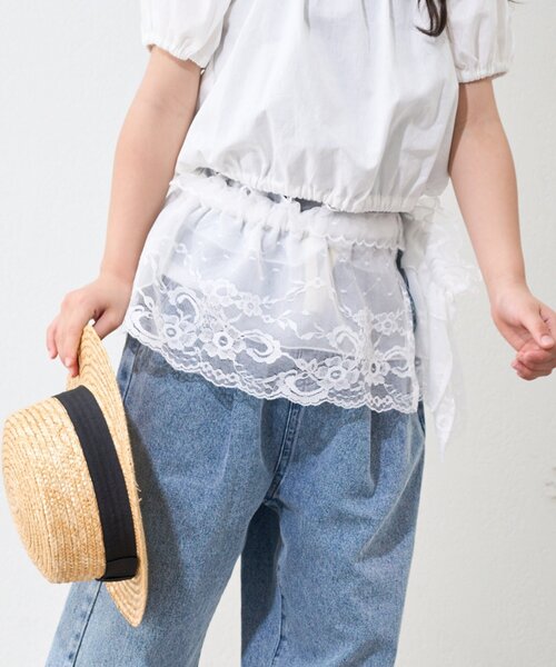 CIAOPANIC TYPY(チャオパニックティピー)の「【KIDS】マルチウェイレースベルト(ベルト・キッズ・ホワイト/ブラック・ONE SIZE)」の14枚目の写真