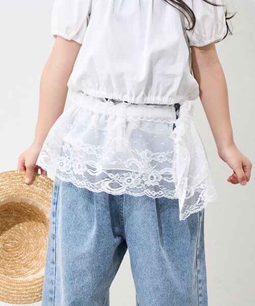 CIAOPANIC TYPY(チャオパニックティピー)の「【KIDS】マルチウェイレースベルト(ベルト・キッズ・ホワイト/ブラック・ONE SIZE)」の13枚目の写真