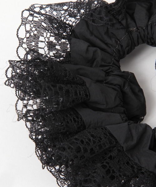 GLOBAL WORK（グローバルワーク）の「刺繍シュシュ/493529（シュシュ・レディース・ブラック系その他/ブルー/ブラック/レッド/オフホワイト/ベージュ/ホワイト・ONE SIZE）」の12枚目の写真