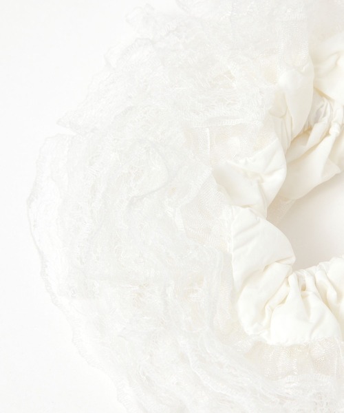 GLOBAL WORK（グローバルワーク）の「刺繍シュシュ/493529（シュシュ・レディース・ブラック系その他/ブルー/ブラック/レッド/オフホワイト/ベージュ/ホワイト・ONE SIZE）」の14枚目の写真