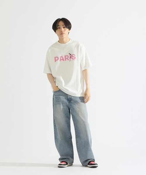 パリサンジェルマン　PSG Tシャツ PARIS SAINT-GERMAIN/パリ・サン＝ジェルマン] PSGロゴ バック