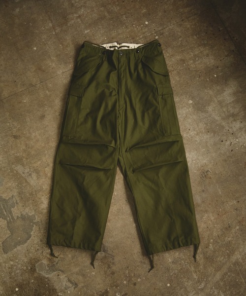 ALL RUNS（オールランズ）の「USタイプ M51 フィールドパンツ（カーゴパンツ・メンズ・ブラック/オリーブ・M/L/S）」の21枚目の写真