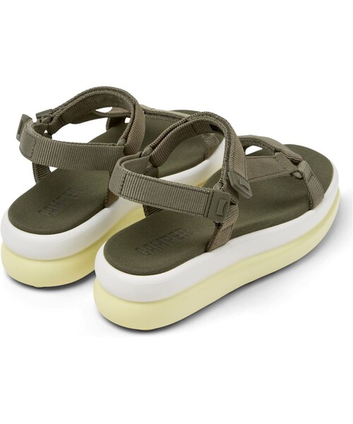 CAMPER（カンペール）の「[カンペール] PELOTAS FLOTA UP / サンダル（サンダル・レディース・カーキ・23.5cm/24.0cm/25.0cm/23.0cm）」の3枚目の写真