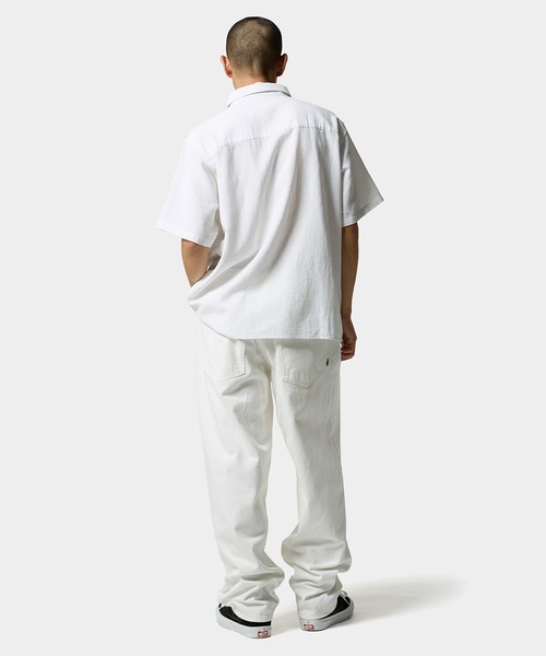 HUF（ハフ）の「MEGABLAST SHIRT（シャツ/ブラウス・メンズ・ホワイト/ブラック・S/M/L/XL/XXL）」の8枚目の写真