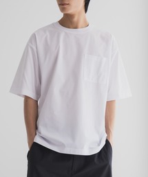 【風通しが良く涼しい ドライ機能】NAVY KAZETOSU クルーネックTシャツ