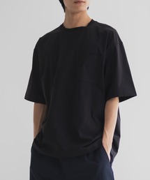 【風通しが良く涼しい ドライ機能】NAVY KAZETOSU クルーネックTシャツ