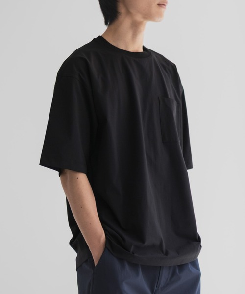 NAVY（ネイビー）の「【風通しが良く涼しい ドライ機能】NAVY KAZETOSU クルーネックTシャツ（Tシャツ/カットソー・メンズ・ブラック/ホワイト/ブラウン/ネイビー/ベージュ・S/M/L/XL）」の12枚目の写真