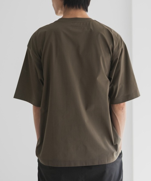 NAVY（ネイビー）の「【風通しが良く涼しい ドライ機能】NAVY KAZETOSU クルーネックTシャツ（Tシャツ/カットソー・メンズ・ブラック/ホワイト/ブラウン/ネイビー/ベージュ・S/M/L/XL）」の17枚目の写真