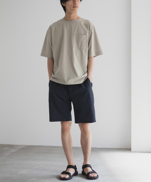 NAVY（ネイビー）の「【風通しが良く涼しい ドライ機能】NAVY KAZETOSU クルーネックTシャツ（Tシャツ/カットソー・メンズ・ブラック/ホワイト/ブラウン/ネイビー/ベージュ・S/M/L/XL）」の18枚目の写真