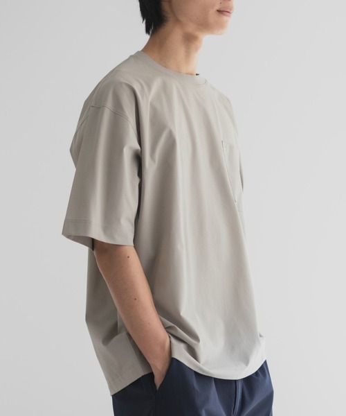 NAVY（ネイビー）の「【風通しが良く涼しい ドライ機能】NAVY KAZETOSU クルーネックTシャツ（Tシャツ/カットソー・メンズ・ブラック/ホワイト/ブラウン/ネイビー/ベージュ・S/M/L/XL）」の20枚目の写真