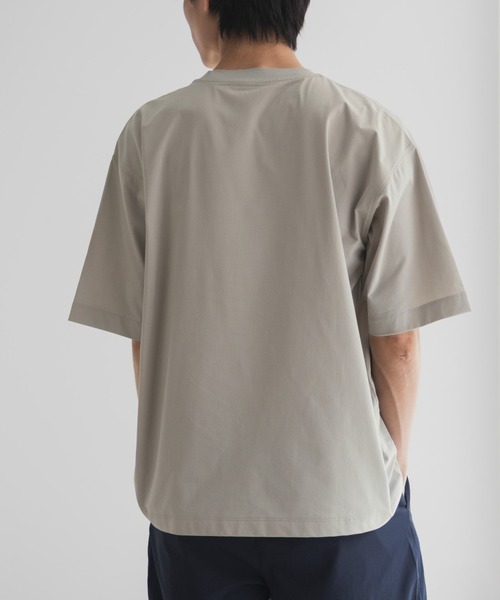 NAVY（ネイビー）の「【風通しが良く涼しい ドライ機能】NAVY KAZETOSU クルーネックTシャツ（Tシャツ/カットソー・メンズ・ブラック/ホワイト/ブラウン/ネイビー/ベージュ・S/M/L/XL）」の21枚目の写真