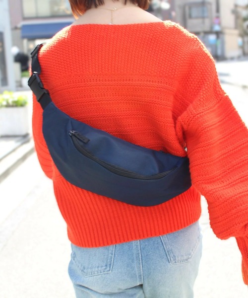 yield(イールド)の「【BagBase】バックベース ベルトバッグ ボディバック ウエストポーチ(ボディバッグ/ウエストポーチ・メンズ・ブルー/フューシャピンク/ブラック/ライトピンク/ネイビー/オレンジ/カモフラージュ/ホワイト/ライトグレー/ライム/レッド/イエロー・FREE)」の6枚目の写真