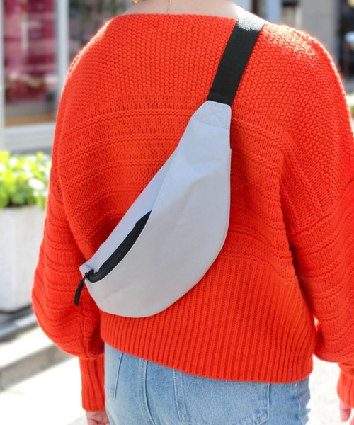 yield(イールド)の「【BagBase】バックベース ベルトバッグ ボディバック ウエストポーチ(ボディバッグ/ウエストポーチ・メンズ・ブルー/フューシャピンク/ブラック/ライトピンク/ネイビー/オレンジ/カモフラージュ/ホワイト/ライトグレー/ライム/レッド/イエロー・FREE)」の4枚目の写真