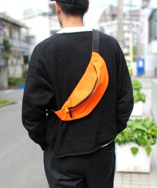 yield(イールド)の「【BagBase】バックベース ベルトバッグ ボディバック ウエストポーチ(ボディバッグ/ウエストポーチ・メンズ・ブルー/フューシャピンク/ブラック/ライトピンク/ネイビー/オレンジ/カモフラージュ/ホワイト/ライトグレー/ライム/レッド/イエロー・FREE)」の13枚目の写真