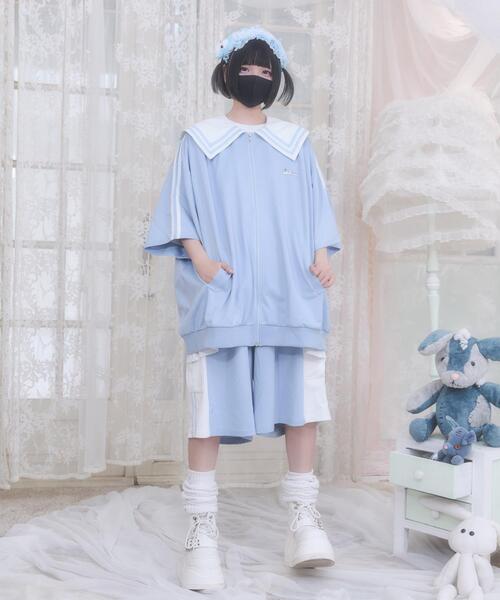 Whinny いつまでも青春カリスマおジャージ パンツ ぬた。セットアップ Whinny いつまでも青春カリスマおジャージ パンツ ぬた