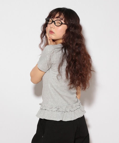 HOLiC フリルTEE 497278（Tシャツ/カットソー）｜Heather