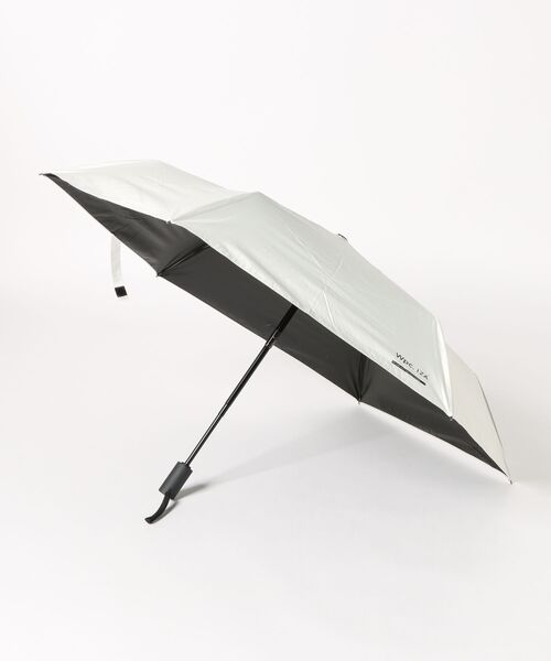 Wpc.(ダブリュピーシー)の「Wpc./ダブリュピーシー IZA AUTOMATIC&SAFE UMBRELLA(折りたたみ傘・メンズ・ライトグレー/ホワイト/ベージュ/ホワイト系その他2/グレー/シルバー/ブラック・FREE)」の2枚目の写真