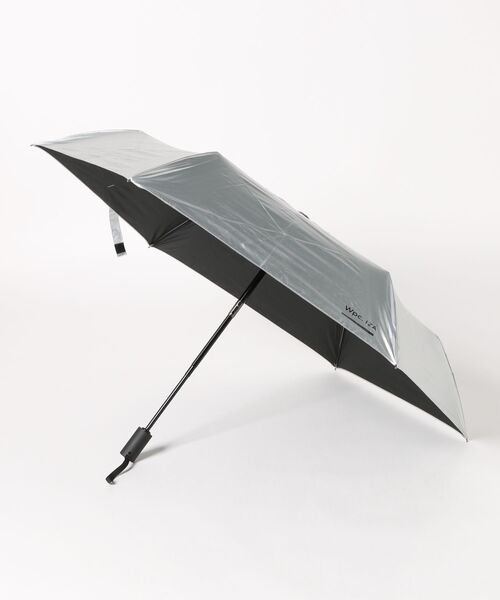 Wpc.(ダブリュピーシー)の「Wpc./ダブリュピーシー IZA AUTOMATIC&SAFE UMBRELLA(折りたたみ傘・メンズ・ライトグレー/ホワイト/ベージュ/ホワイト系その他2/グレー/シルバー/ブラック・FREE)」の1枚目の写真