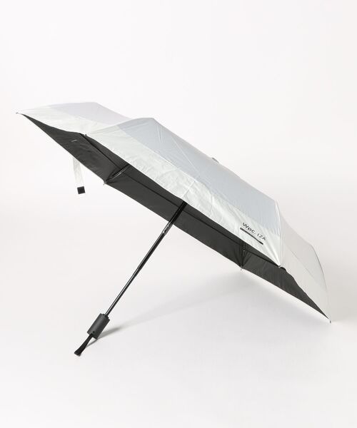 Wpc.(ダブリュピーシー)の「Wpc./ダブリュピーシー IZA AUTOMATIC&SAFE UMBRELLA(折りたたみ傘・メンズ・ライトグレー/ホワイト/ベージュ/ホワイト系その他2/グレー/シルバー/ブラック・FREE)」の5枚目の写真
