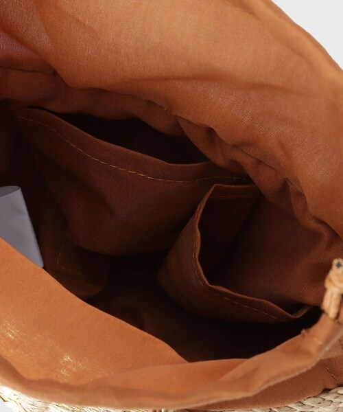 GALLEST（ギャレスト）の「メタリック編込みかごバッグ（ハンドバッグ・レディース・ブラック/ベージュ・00）」の12枚目の写真