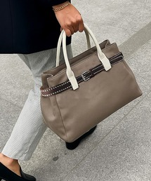 ankh+（アンクプラス）の「Infinitis Belt Select Tote / ベルトデザインが選べるA4トート【ankh+】（ビジネスバッグ）」