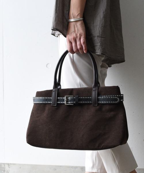 styiro(スタイロ)の「Infinitis Belt Select Tote / ベルトデザインが選べるA4トート【ankh+】(ビジネスバッグ・レディース・ブラック系1/ブラック系2/ブラック系3/ブラック系4/ブラック系5/ブラウン系1/ベージュ系3/ベージュ系4/ベージュ系5/ブラウン系2/ブラウン系3/ブラウン系4/ブラウン系5/ベージュ系1/ベージュ系2・FREE)」の21枚目の写真
