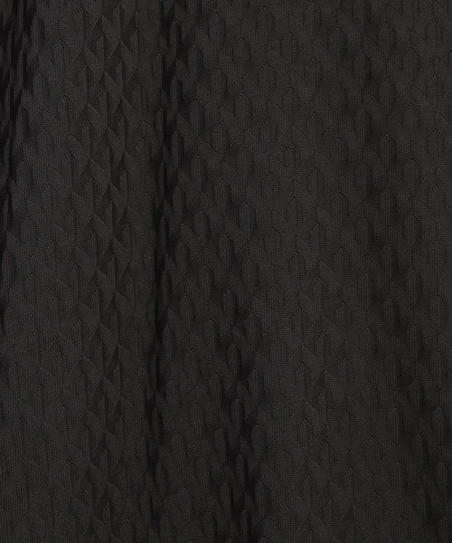 MEN'S BIGI（メンズビギ）の「シルケット加工 変形千鳥柄リンクスTEE（Tシャツ/カットソー・メンズ・ブルー/チャコールグレー/ホワイト/ボルドー・01/02/03/04）」の12枚目の写真