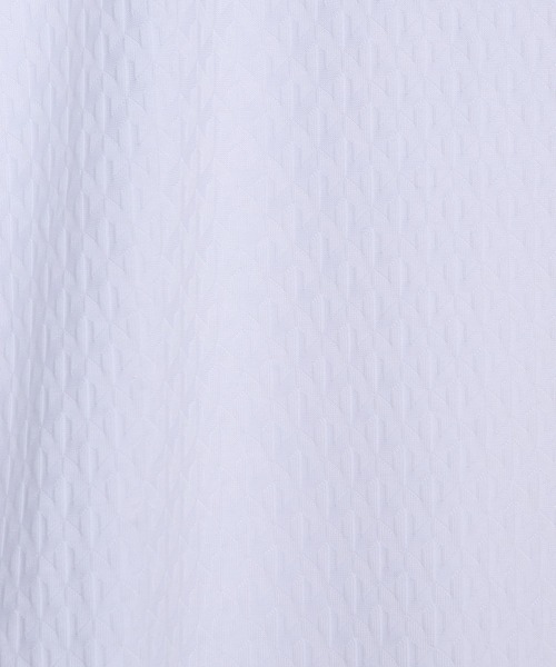 MEN'S BIGI（メンズビギ）の「シルケット加工 変形千鳥柄リンクスTEE（Tシャツ/カットソー・メンズ・ブルー/チャコールグレー/ホワイト/ボルドー・01/02/03/04）」の10枚目の写真