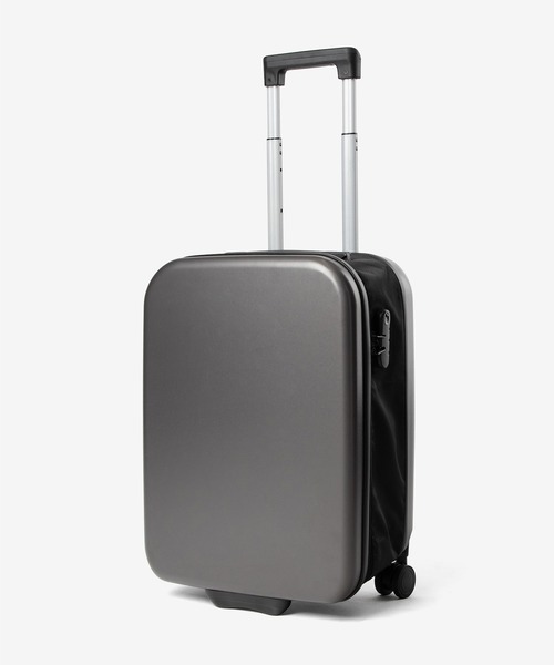 UNKNOWN&Co.(アンノウンアンドコー)の「UNKOWN&Co. / 仕舞えるスーツケース 折りたたみ 45L 3,4泊用 11cm厚 静音キャスター(スーツケース/キャリーバッグ・メンズ・ブラック/アイボリー/グレー・FREE)」の10枚目の写真