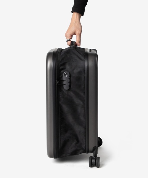 UNKNOWN&Co.(アンノウンアンドコー)の「UNKOWN&Co. / 仕舞えるスーツケース 折りたたみ 45L 3,4泊用 11cm厚 静音キャスター(スーツケース/キャリーバッグ・メンズ・ブラック/アイボリー/グレー・FREE)」の21枚目の写真