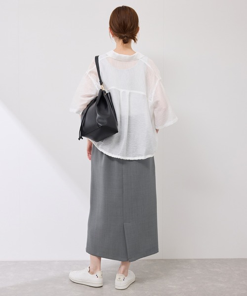 【新品】アイコニックコード15ポンド フロントポケットアイラインスカート（スカート）｜ROPE' PICNIC