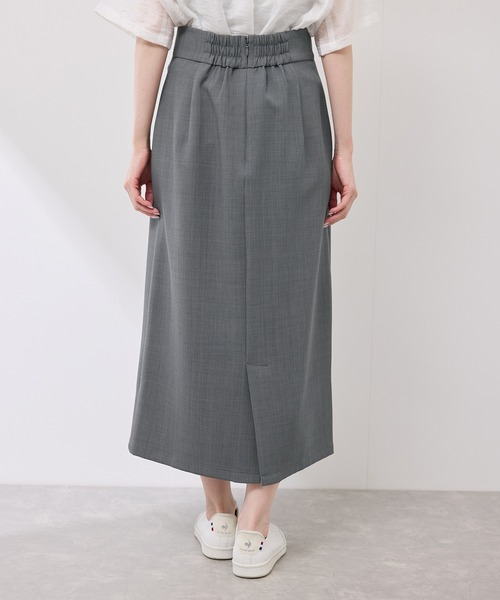 ROPE' PICNIC（ロペピクニック）の「フロントポケットアイラインスカート（スカート・レディース・チャコールグレー/ダークブラウン/ベージュ・36/38/40）」の20枚目の写真