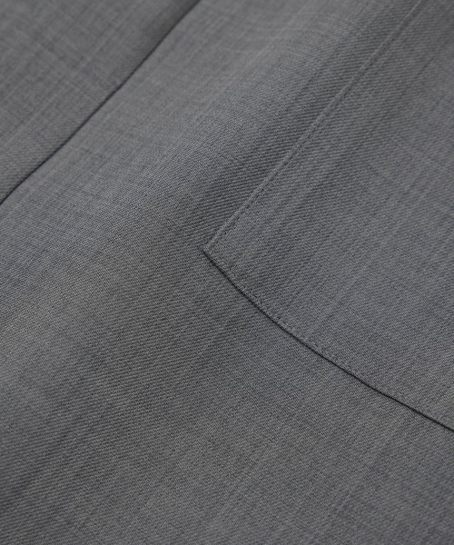 ROPE' PICNIC（ロペピクニック）の「フロントポケットアイラインスカート（スカート・レディース・チャコールグレー/ダークブラウン/ベージュ・36/38/40）」の7枚目の写真