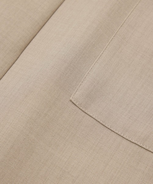 ROPE' PICNIC（ロペピクニック）の「フロントポケットアイラインスカート（スカート・レディース・チャコールグレー/ダークブラウン/ベージュ・36/38/40）」の5枚目の写真