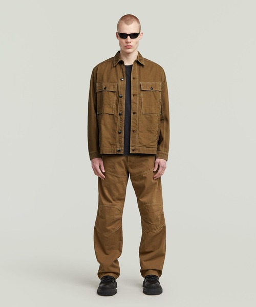G-STAR(ジースター)の「5620 ELWOOD 3D LOOSE JEANS/ヴィンテージライク立体裁断ルーズジーンズ/バイカーデニムパンツ(デニムパンツ・メンズ・ブラウン系その他・30/30/28/30/34/30/32/30/31/30/33/30)」の3枚目の写真